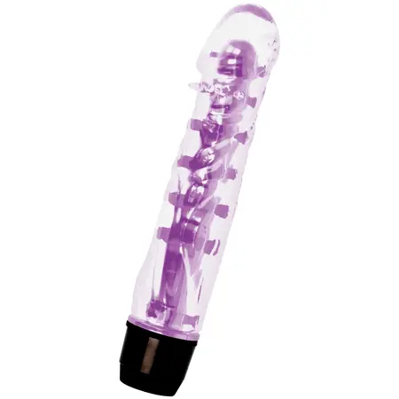 Glossy Lenny Intimni Lični Vibrator Ljubičasti 14cm Vodootporan TPE