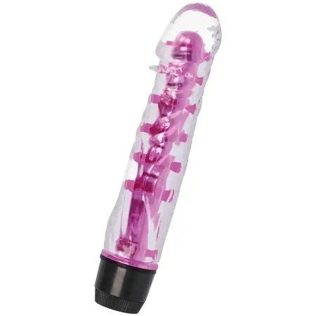 Glossy Lenny Roze - TPE Vodootporni Intimni Uređaj, 14 cm