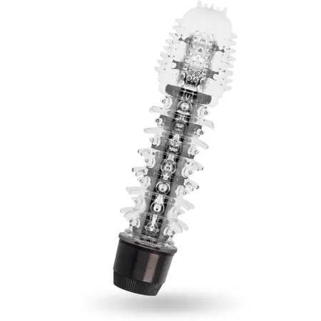 Glossy Axel Crni Intimni Uređaj sa Više Brzina, Vodootporan, 14 cm