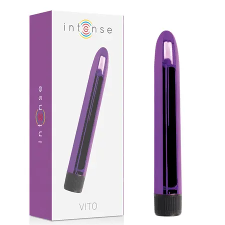 INTENSE VITO Ljubičasti Srednji Vibrirajući Masažer 17cm ABS