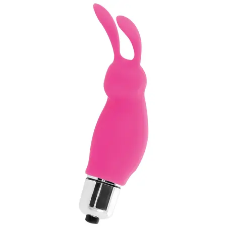Intense Roger Rabbit Rosa Kompaktni Silikonski Stimulator 9cm Roze