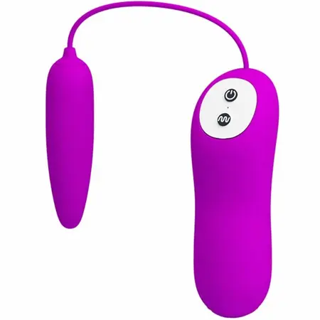 Pretty Love Harriet Intimate Silicone Egg with 12 Vibration Modes Pink