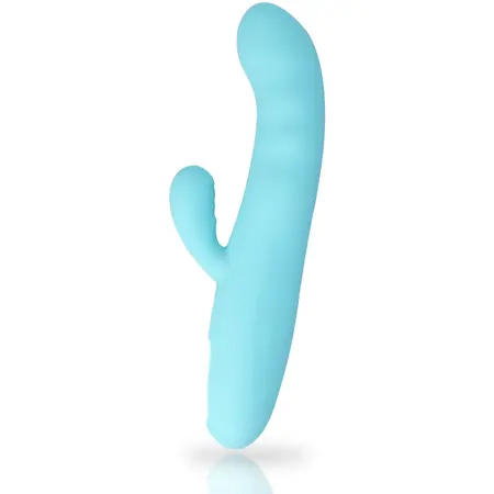 MIA Eiffel Tirkizni Silikonski Intimni Uređaj sa Dva Motora 20.7cm