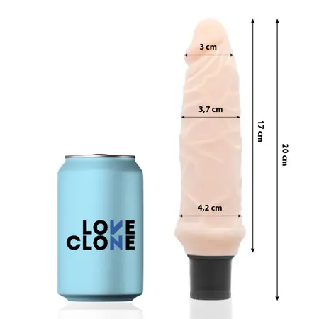 Loveclone Ivar Intimni Uređaj 20 cm Samopodmazujući, Podesiva Vibracija