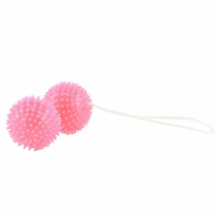 Baile Roze Teksturirane Lopte za Vežbanje Zdeličnog Dna 3.6 cm TPR