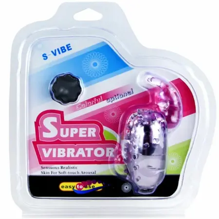 Baile Super Vibrator - Kompaktno Vibrirajuće Jaje sa Daljinskim Upravljačem, Ljubičasto