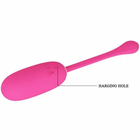 Pretty Love Smart Julius Wireless Vibrating Egg, 12 Modes, USB, Pink