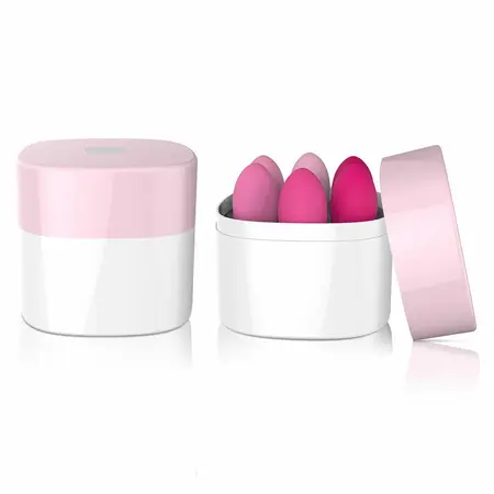 LESLIE Kegel Fit Set - 6 Tegova Za Vežbanje Mišića Karlice, Silikon