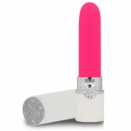 LYPS STYLE CLEO Uređaj U Obliku Ruža Belo Ružičasti USB 10 Režima