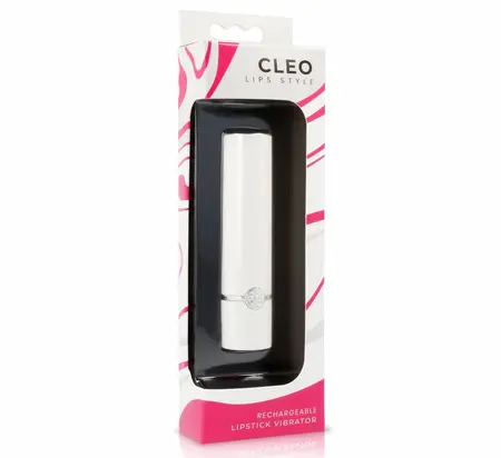 LYPS STYLE CLEO Uređaj U Obliku Ruža Belo Ružičasti USB 10 Režima