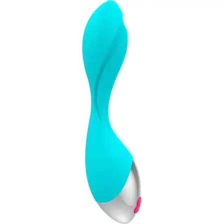HAPPY LOKY Mini Fun Vibrator Tirkizni USB Punjiv Vodootporan 19.5cm