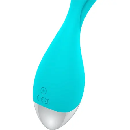 HAPPY LOKY Mini Fun Vibrator Tirkizni USB Punjiv Vodootporan 19.5cm