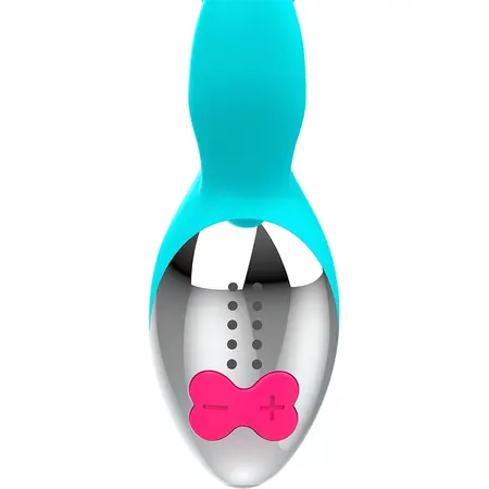 HAPPY LOKY Miki Rabbit Tirkizni Dvomotorni Intimni Sistem 19.5cm