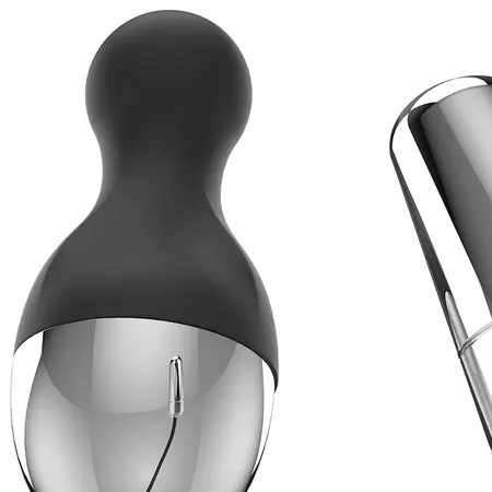 Brilly Glam Ian Daljinski Upravljani Intimni Uređaj Crni/Srebrni 19cm USB
