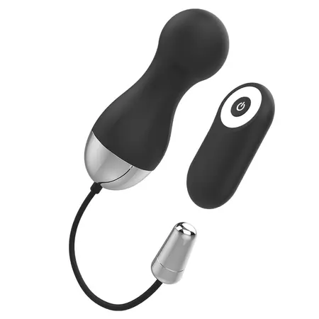 Brilly Glam Ian Daljinski Upravljani Intimni Uređaj Crni/Srebrni 19cm USB