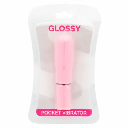 Glossy Pocket Vibrator Ružičasti - Kompaktni Vodootporni ABS Model 107mm