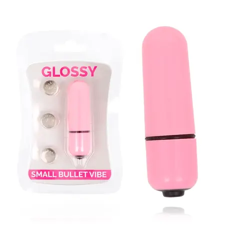Glossy Small Bullet Vibe Ružičasti - Kompaktni Vodootporni Vibrirajući Uređaj