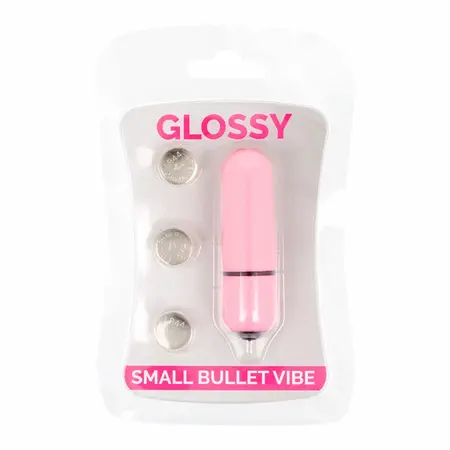 Glossy Small Bullet Vibe Ružičasti - Kompaktni Vodootporni Vibrirajući Uređaj