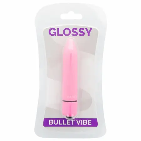 GLOSSY Thin Vibe Duboko Ružičasti ABS Vodootporni Model 87x18mm