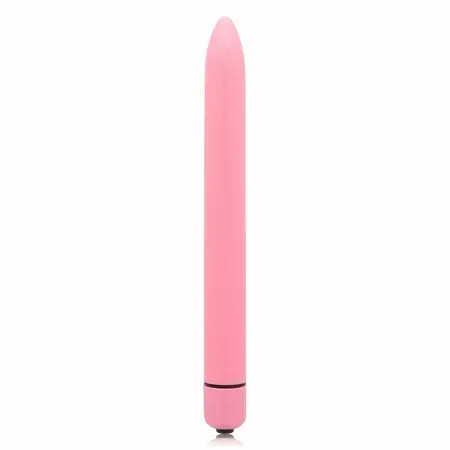 Glossy Slim Ružičasti - Kompaktni Vibrirajući Masažer, Vodootporan, 16.5cm