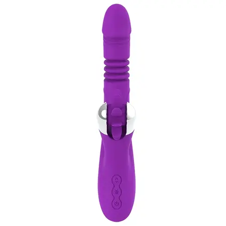 FUN FUNCTION Bunny Funny Up & Down 2.0 Silikonski Intimni Uređaj Ružičasti 24cm