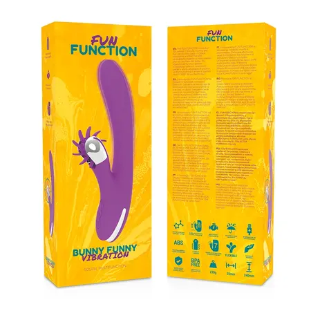 Fun Function Bunny Funny Vibration 2.0 Intimni Wellness Uređaj Ružičasti