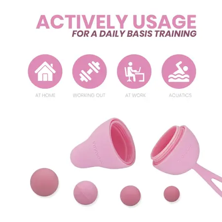 Intimichic Pelvis Health I 2.0 Pelvički Trening Sistem Silikonski Set