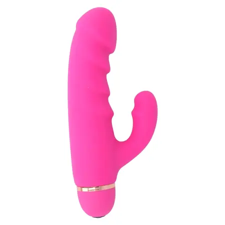 Intense Crass 20-Speed Silicone System Pink 17.5cm Ergonomic Design