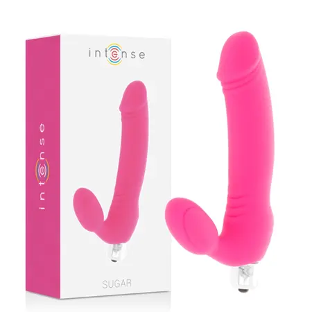 Intense Sugar Silicone Intimate Massager 7 Modes Fuchsia 17.5cm