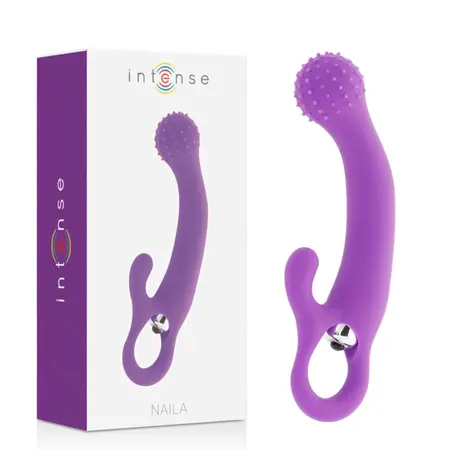 Intense Naila Vibrirajući Silikonski Uređaj Ljubičasti 17.5cm Vodootporan