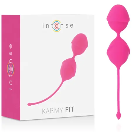 Intense Karmy Fit Kegel Balls Silicone Fuchsia 20cm 96g