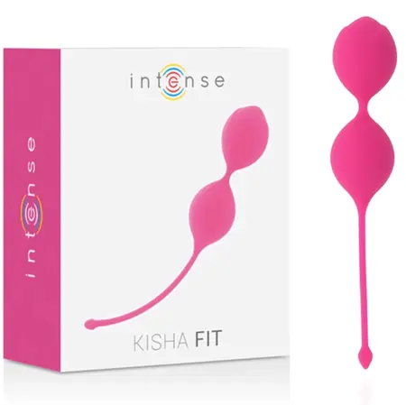 Intense Kisha Fit Silikonski Pelvički Trening Sistem Fuksija 3.5x20cm