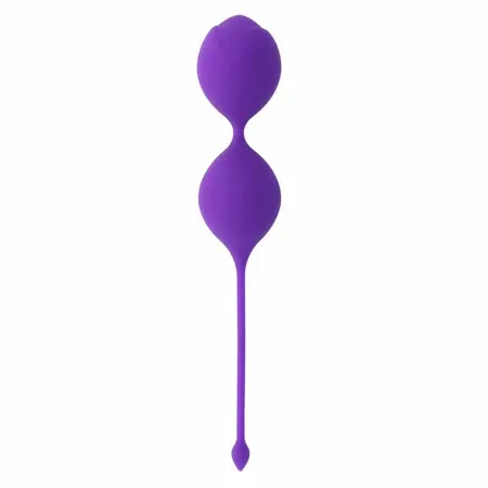 Intense Kisha Fit Silikonske Pelvičke Loptice Za Trening Ljubičaste 3.5x20cm