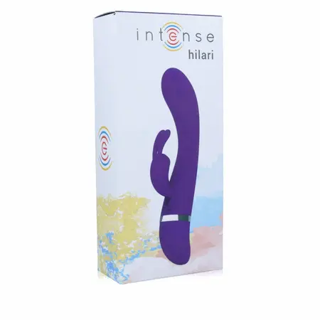 INTENSE Hilari Ljubičasti Silikonski Luxe Dvomotorni Fleksibilni Vibrator 18.9cm