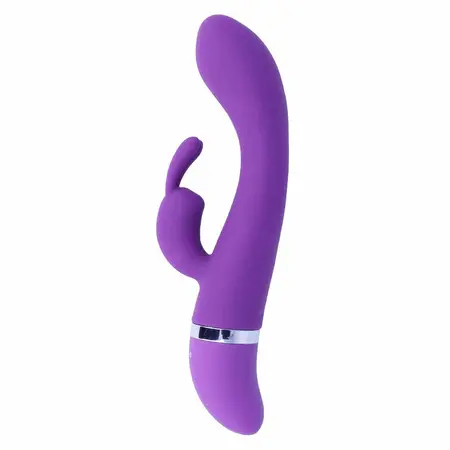 INTENSE Hilari Ljubičasti Silikonski Luxe Dvomotorni Fleksibilni Vibrator 18.9cm