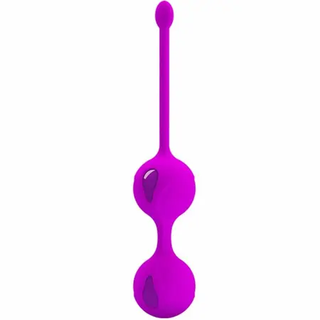 Pretty Love Tighten Up II Kegel Exercise Balls Silicone 16.3 cm Pink