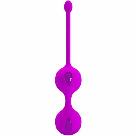 Pretty Love Tighten Up II Kegel Exercise Balls Silicone 16.3 cm Pink