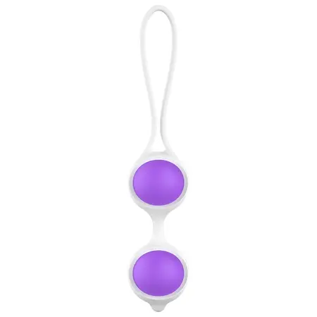 WomanVibe Keisy II Silikonske Trening Loptice - Dvostruke, Mekani Dodir, 65g