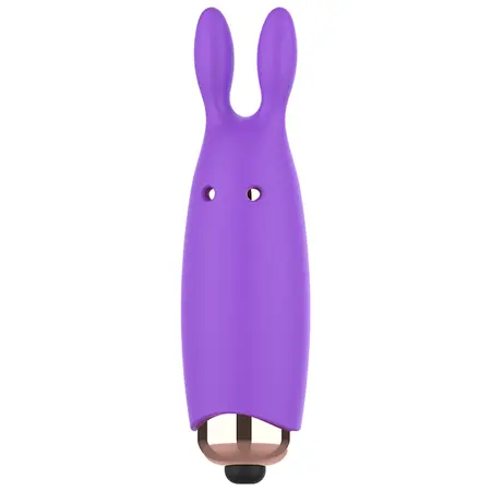 Womanvibe Bugsy Silikonski Dvostruki Intimni Masažer, Roze, 7.3 cm