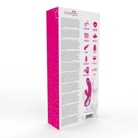 Moressa Troy Premium Silikonski Dvostruki Motor Punjivi Vibrator 20cm