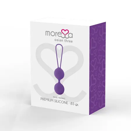 Moressa Osian Three Premium Ljubičasti - Silikonski Trener Dna Karlice 85g