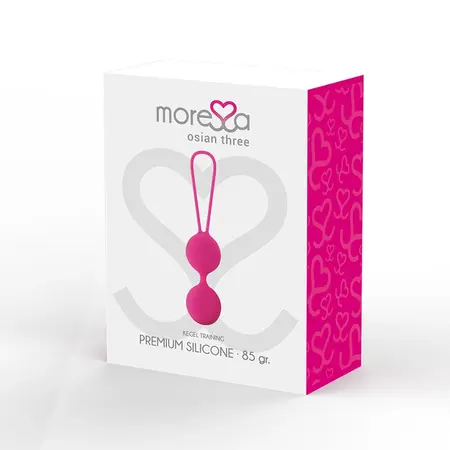 Moressa Osian Three Premium Silikonski Trener Dna Karlice Roze 85g