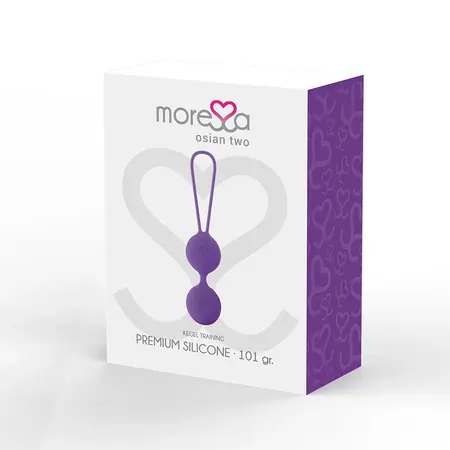 Moressa Osian Two Premium Silicone Pelvic Floor Trainer Lilac 101g