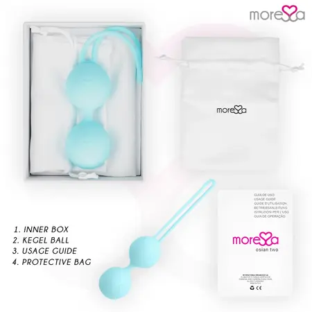 Moressa Osian Two Premium Silikonski Trener Dna Karlice Tirkizni 101g