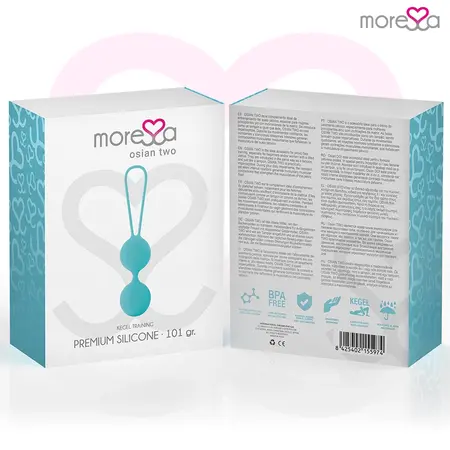 Moressa Osian Two Premium Silikonski Trener Dna Karlice Tirkizni 101g