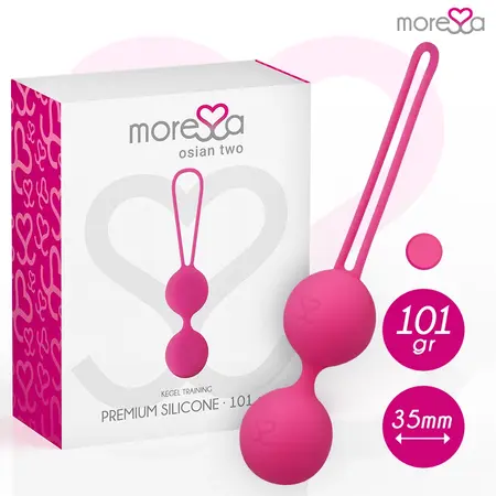 Moressa Osian Two Premium Silikonski Trener Dna Karlice Roze 35mm