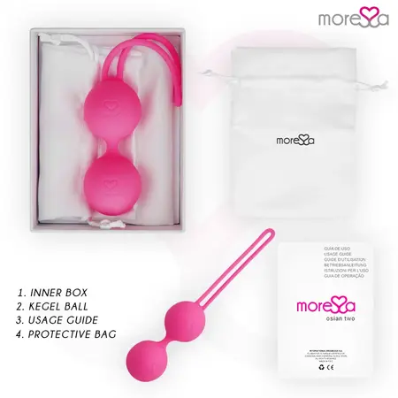 Moressa Osian Two Premium Silikonski Trener Dna Karlice Roze 35mm