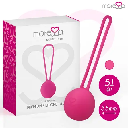 MORESSA Osian One Premium Silikonski Trener Dna Karlice Roze 34mm