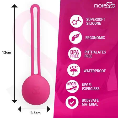 MORESSA Osian One Premium Silikonski Trener Dna Karlice Roze 34mm
