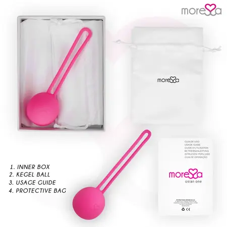 MORESSA Osian One Premium Silikonski Trener Dna Karlice Roze 34mm